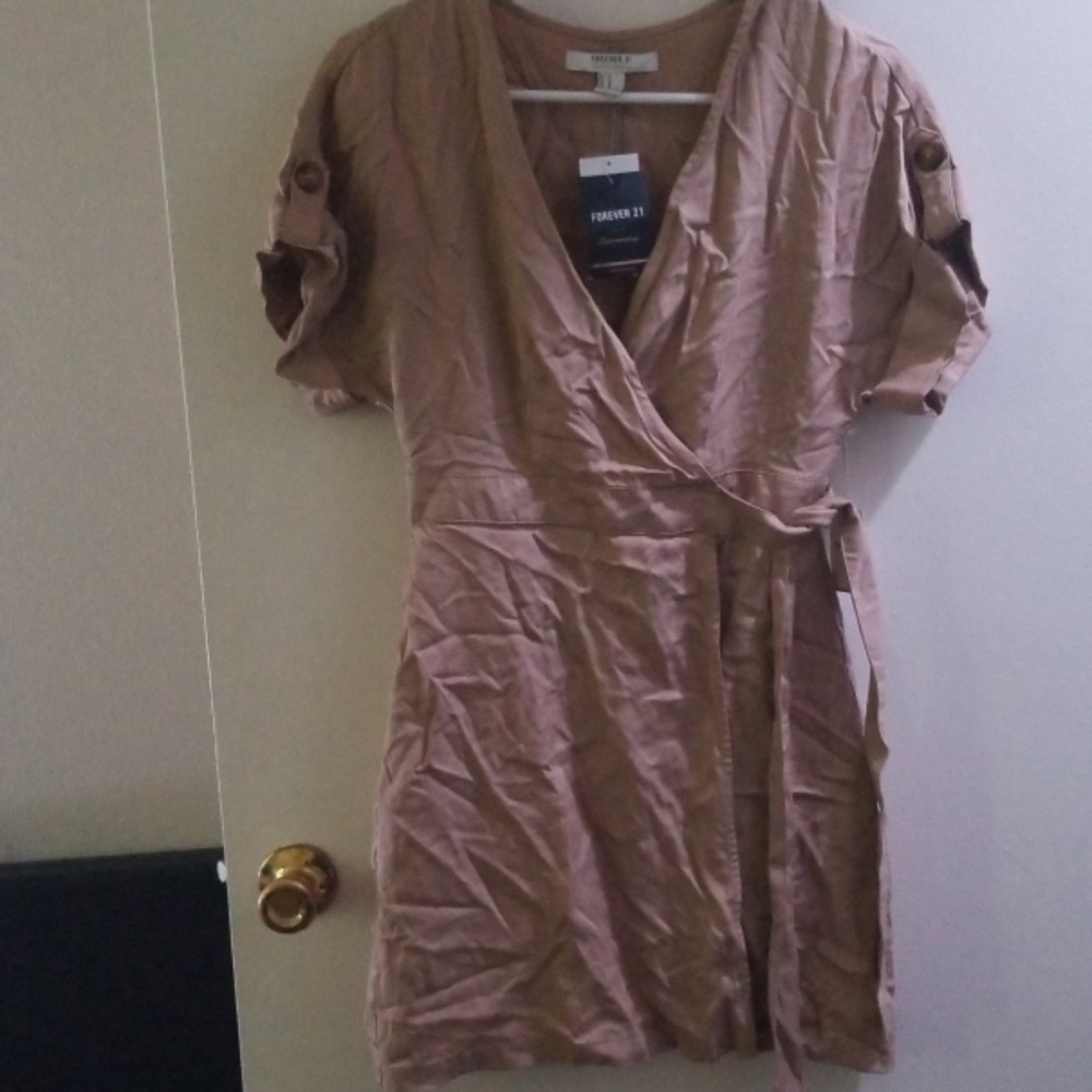 Tan Dress